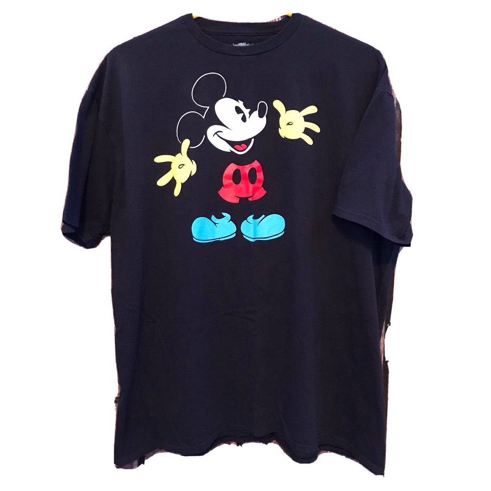 Disney Mickey Mouse Classic Pose Unisex Adult T-shirt RN#117508 Preowned, X-Cond